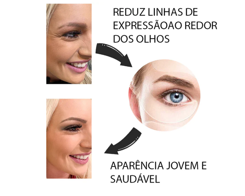 VitalSkin - Adesivo Facial Antienvelhecimento de Silicone